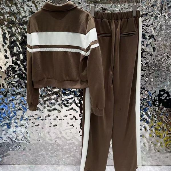 

Designer women' hoodie and pants set jacket, classic pattern high-end feeling, comfortable and fashionable, versatile and luxurious, M1