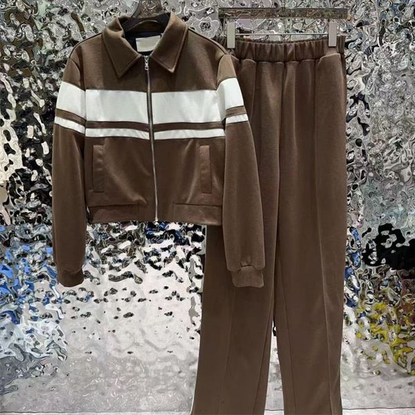 

Designer women's hoodie and pants set jacket, classic pattern high-end feeling, comfortable and fashionable, versatile and luxurious, M1