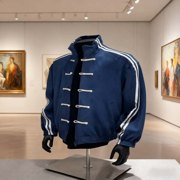 

Man Jackets 2025 Chinese New Year Jacket Spliced Stand Collar Spring Style Buttoned Fashion Retro Tang Single Breasted, Yellow 1