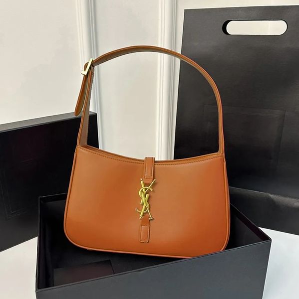 

Designer Shoulder Bag, Underarm Bag, Handbag Wallet, Hobo Mini Multi Color Leather Classic Luxury Handbag Brand, Women's Gold and Silver Metal Chain Fashion Money Bag, Yl-6