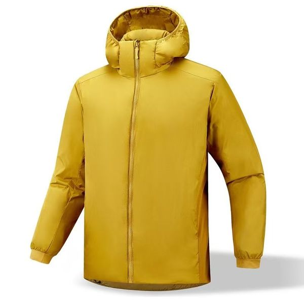 

Winter new jacket men's hooded versatile casual fashion windbreaker jacket designer zipper sports shirt waterproof cotton clothing print1017, C1