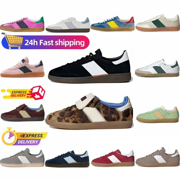 

addisas samaba Black Friday Discount With Box Shoes Mens Womens Sneakers Navy Silver Pink Red Blue Cloud White Core Black Gum Leopard Shoe OG Sports
