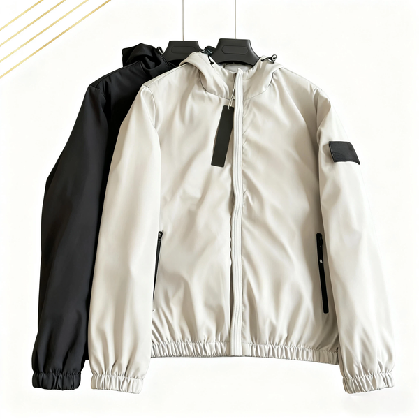 

luxury Jacket Men'S Spring Autumn Windrunner Jacket Thin Zipper Designer Jacket Men Sports Windbreaker Outdoor Casual Coat Brand Women Hiking, White#25