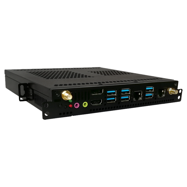 Aiostar OPS plug-in modular, Installations Skylake-H HM170 I5 7440HQ/I7 6700HQ CPU, Support wake-up on LAN, power-on, watchdog, etc.