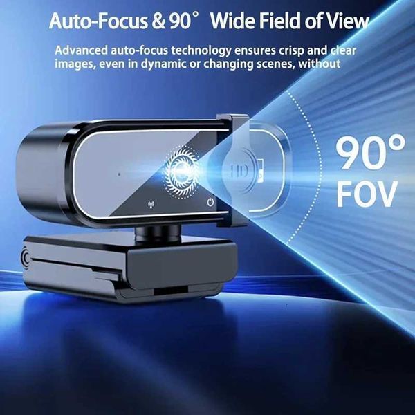 4K Webcam 1080P Camera 2K Full Hd Webcam Online Course Conference Live Streaming Camera For PC Laptop Video Shooting X251018