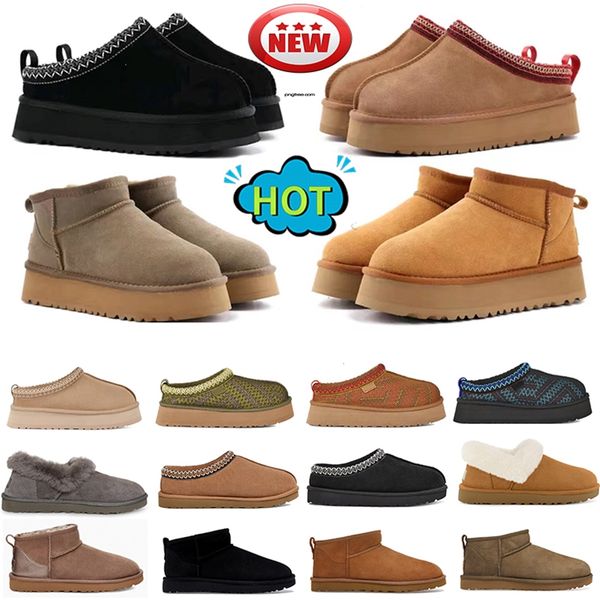 

Black Friday Discount tazz Australia mens Tazz Slippers Women chestnut womens winter Snow Slipper clogs men, Blue