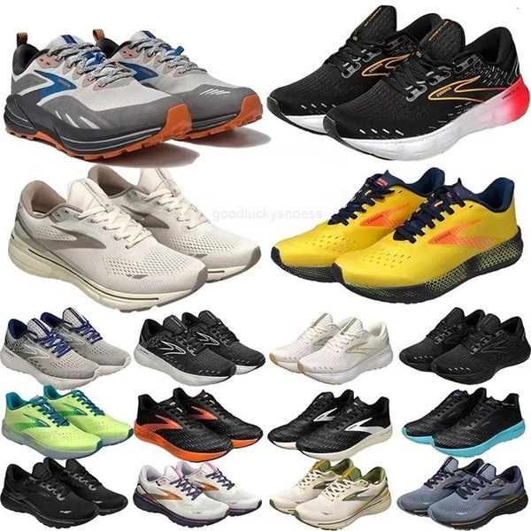 

Hot Cascadia 17 Light Men Running Shoes Breathable Designer Sneaker Mesh Jogging Women Sports Trainers Casual Marathon Chaussure for Unisex High Quality, Red