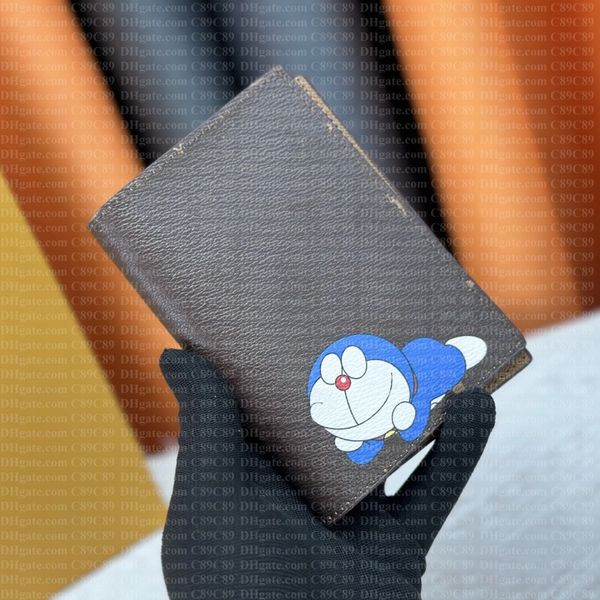 

Designer Passport Holders Designer Women Wallet POCKET ORGANIZER Leather Card Holders Men Wallets Purse Letters PASSPORT COVER Clutch Bags, Pink