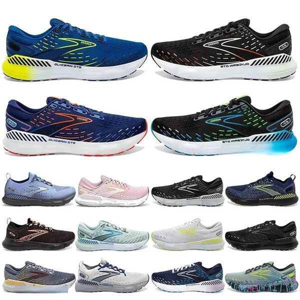 

Glycerin 20 Running Shoes for Men Women Designer Sneakers Triple Black White Grey Navy Blue Mens Womens Outdoor Sports Trainers