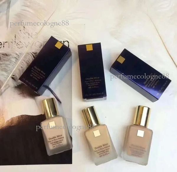 

Cosmetics HIGH QUALITY Makeup Double wear Foundation Liquid 2 Colors Stay in Place 30ML Concealer Cream and Natural Long-lasting #003, Mixed color