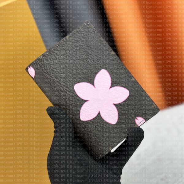 

Designer Passport Holders Designer Women Wallet POCKET Leather Card Holders Men Wallets Purse Letters PASSPORT COVER Credit card cover with box, #14