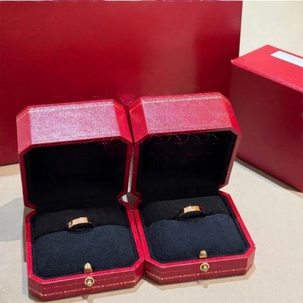 

Classic fashion designer rings for women and men, couple jewelry, titanium steel rings, stylish classic gold and rose gold, with diamonds, wedding gift 2025