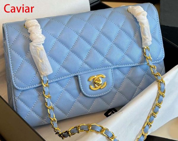 

High quality designer bag, shoulder bag, large handbag, fashionable luxury bag, sloping soft leather leather square multi-color women's handbag, classic flip bag, Cf-20