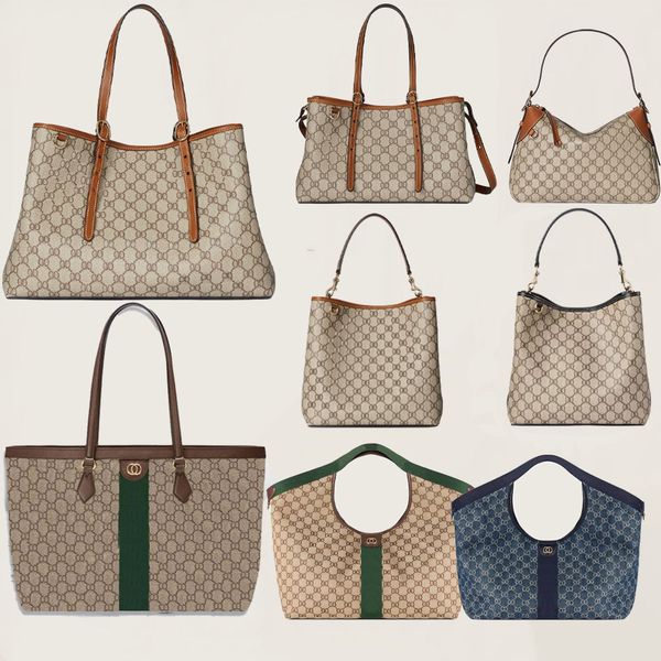 

10A Tote Bag Designer Bag High Quality Women's Tote Shopping Bag Luxury Beach Bag Vacation Travel Essential Classic Floral Leather Leisure Top Craftsmanship, G #8