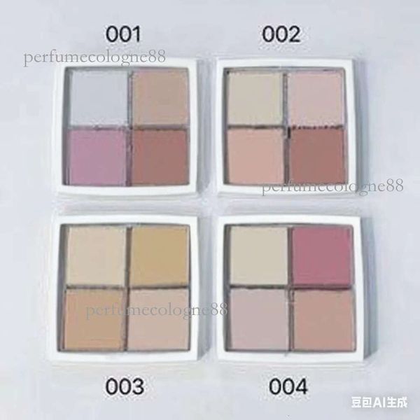 

Cosmetics New Highlighter Powder Palette 4 Colors Glitter Contour Brighten Shimmer Dia Face Makeup Cosmetic, As option show