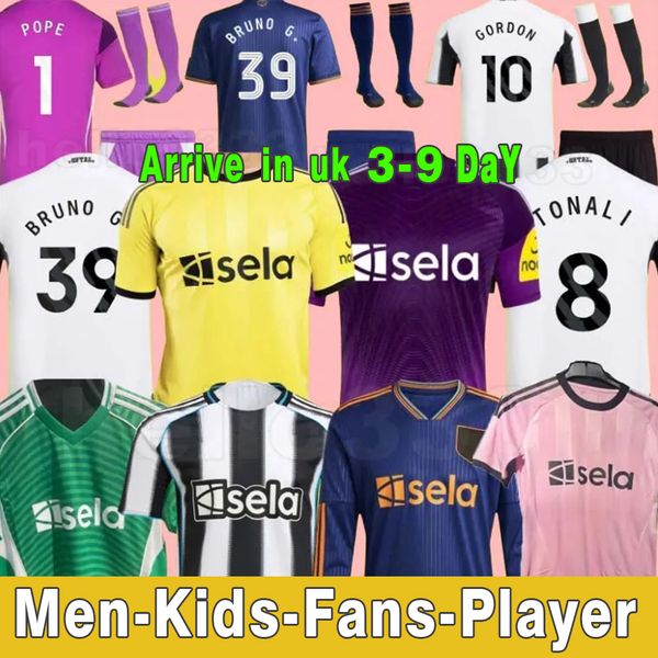 

25 26 Woltemade WISSA newcastl e soccer jerseys Elanga CARABAO CUP FINAL burn 2025 2026 BARNES BRUNO G. Gordon MURPHY TONALI Football Shirt Home THIAW fans Player home, Black