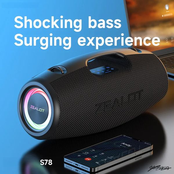 2026 New Portable Bluetooth Speaker With Double Pairing Capability And 360 Stereo Subwoofer Ddmyaug Free Shipping