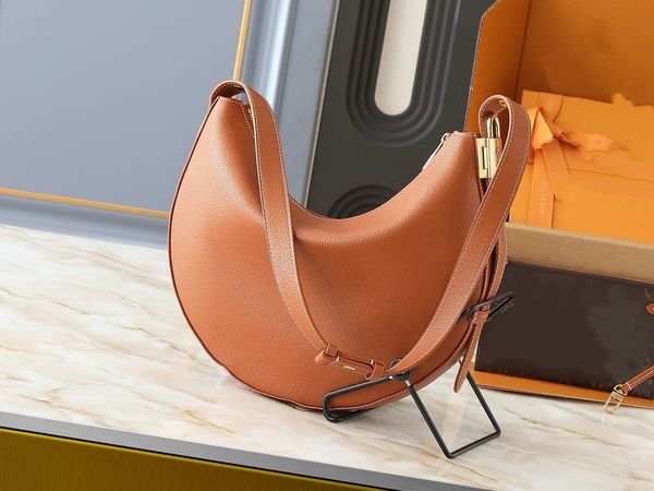

189 Women Handbag Luxury Designer Bag Genuine Leather Handbag Top Grade Crossbody Bag Mini Soft Cowhide Women's Limited Edition Handbag Dumpling Bag Gold, No.2