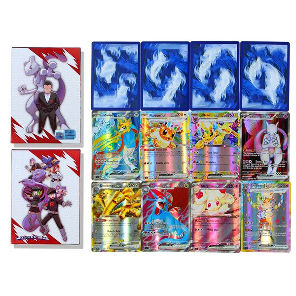 100pcs English Packs Pixie Cards Vstar V VMAX GX MEGA EX Shining Arceus Cards Game Battle Trainer Collection Booster Box