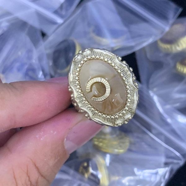 

Ring Designer Luxury For Rings Diamond Women Letter Jewelry Valentines Day Gift Wedding Rings High Quality