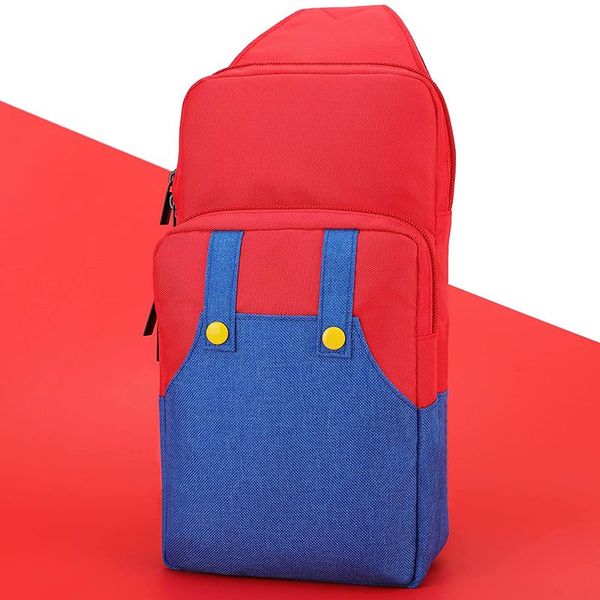 Nintendo Switch Crossbody Bag Travel Suitcase Shoulder Storage Console Base Game Accessories Oled Game Console Protective Shoulder Bag