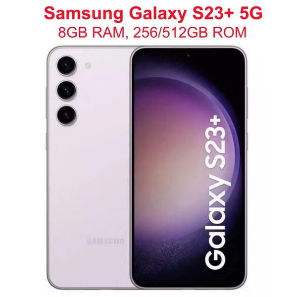 Refurbished Renewed Original Samsung Phones g Galaxy S23 Plus S23+ 5G S916U1 S916B S916E S916N S9160 6.6" OLED 8GB Snapdragon 5G Android Smart Cell Phone