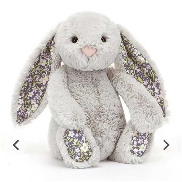 Christmas Gift 50% Floral Bunny Easter New Cloth Plush Toy Comfort Doll Plushie JE Black Friday sale