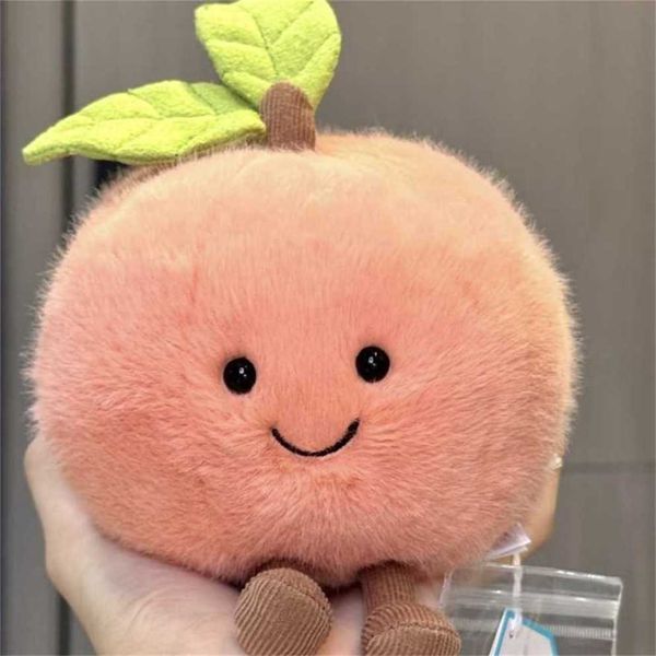 Christmas Gift 50% New Jet Peach Fruit Fun Water Soft Plush Doll Toy JE Black Friday sale