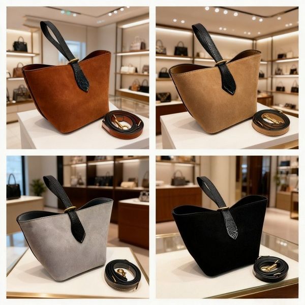 

Fashionable and high-quality banquet gift bag with velvet texture python skin embossed design leather handle gold buckle light luxury single shoulder crossbody bag, No3(15*16cm)