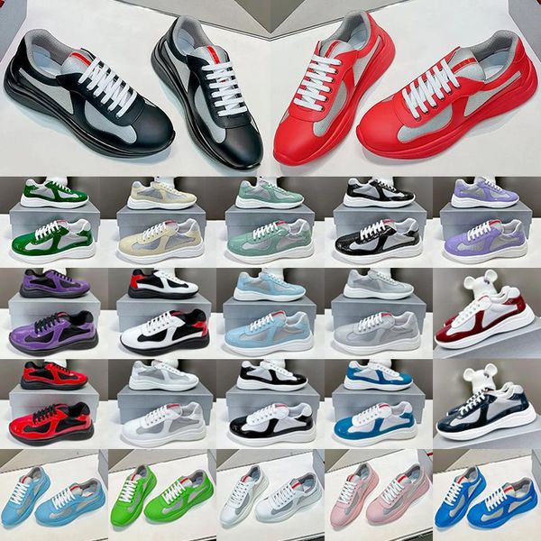 

Free Shipping cups Dress shoes Women Mens Trainers America bright leather black yellow white grey brown beige cup men womens designer sneakers outdoor sport Trainer, Blue