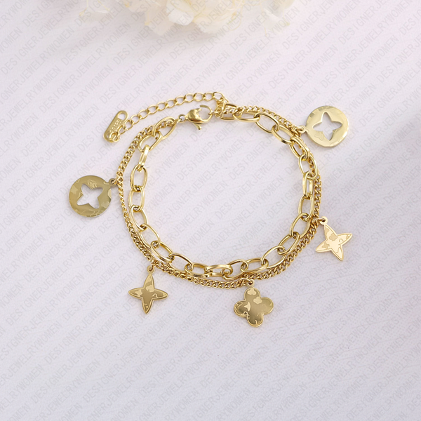 

Designer Bracelet Bracelet for Women Gold Hollow Bracelets Tassel Bangle Rhombus Flower Bangles Luxury Jewlery Designer for Women Elegant Timeless Gift