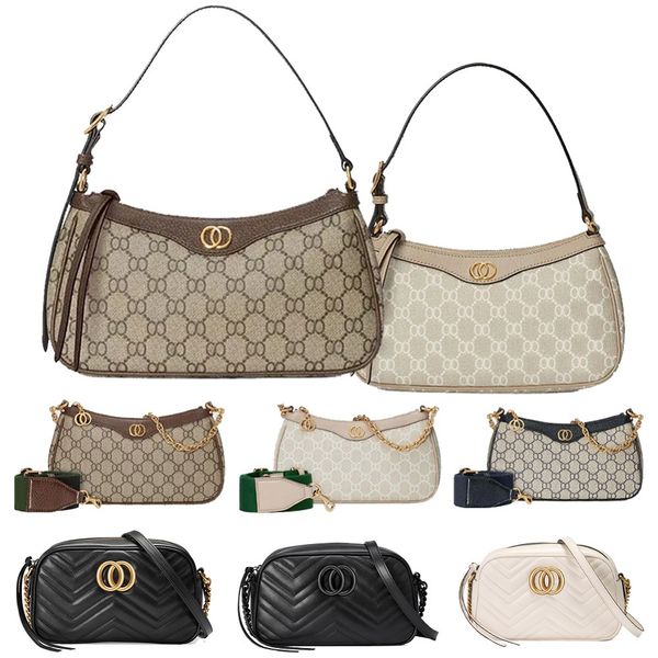 

designer bag Ophidia Ladies' handbag card clip 12A high-quality designer bag chain, ladies' shoulder bag, black and white crossbody bag, handbag designer wallet handbag, Gu-7-25cm