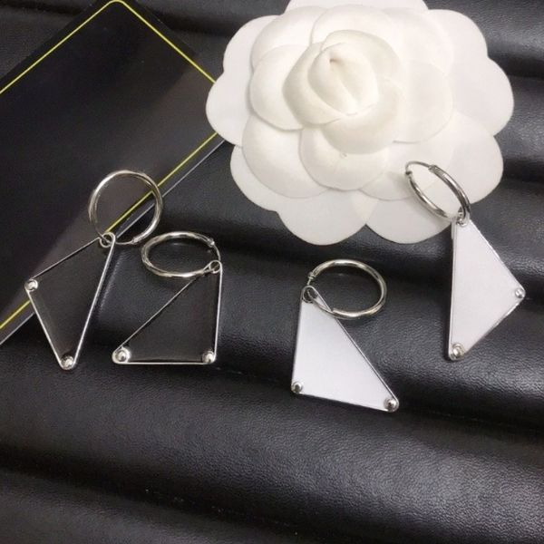 

Designer Earrings with Diamonds Luxury Earrings Stud Classic Brand Triangle Letter 925 Silver Fashion Jewelry for Woman High Quality Multiple Holiday Gifts