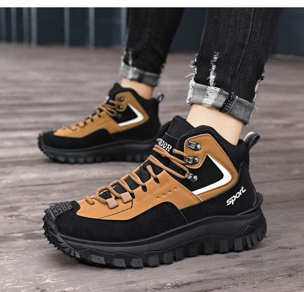 

Men's 4-Season Korean-Style Lightweight Dad Shoes | Versatile, Anti-Slip, Wear-Resistant | Outdoor & Casual Sneakers