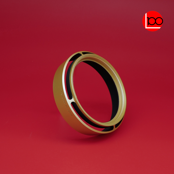 Leica Q3 Round Lens Hood Brass CNC Solid Metal Durable Anti Flare Design Compatible with Leica Q2 Q3 Q3-43 Cameras