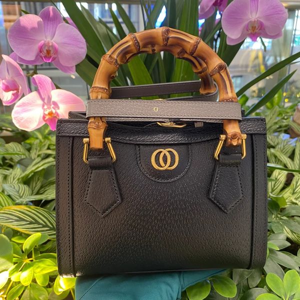

designer bag handbag Luxury Diana Ladies Bags High Quality Purse Bamboo joint Bag Leather Totes Craftsmanship Small Handbag purse 002., #4