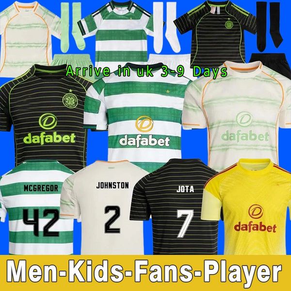 

3XL 4XL Celts 2025 2026 Home Away EDOUARD Celticfc Jerseys 2025 2026 Men kids sets kit IDAH KYOGO MCGREGOR SCHMEICHEL irish celticfootball jerseys Irish Retro, 25 26 away adult player+patch