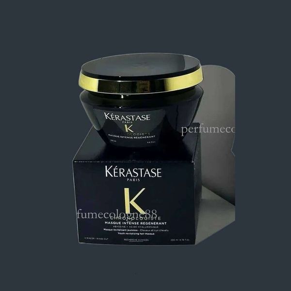 

Repair 2 200ml KERASTASE Black Dia Mask CHRONOLOGISTE MASQUE INTENSE REGENERANT Moisturizing Hair Care Tools