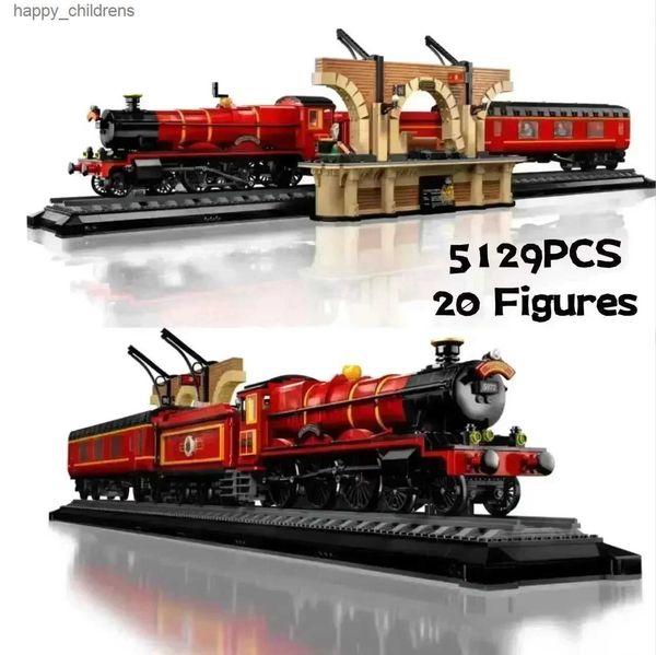 MOC Collectors Edition 118cm Hogwarts Express Train Building Brick 5129pcs Christmas Gifts Birthday Boy Love T251029