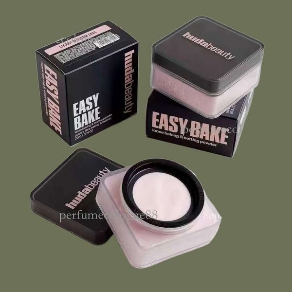 

Face Beauty 2 HUDA Powder POUND CAKE Cherry Blossom SUGAR COOKIE BANANA BREAD EASY BAKE loose setting powder poudre libre baking & fixation 20g fast free shipping &, Mixed color