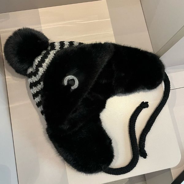 

Designers Winter Warm Hat Plush Hat Outdoor Trapper Hat Classic Letter Everyday All-match Windproof Thickened Warm Earmuffs Cap Multiple High-quality, 11#