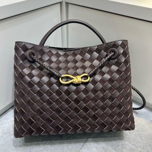 

Designer Tote Bag New autumn and winter suede tote bag Carryall Handbag Pillow Bag Crossbody Handbags Large Capacity Shopping Tote Real Leather Top Handle Bag, Brown