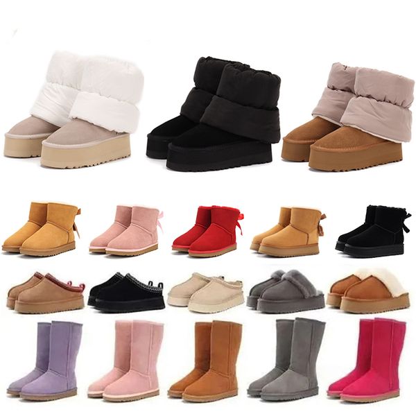 

Designer Womens Tazz Slippers Tasman Fur Slides Men Classic Mustard Seed Sand Ultra Mini Platform Boot Slip-on Les Petites Suede Wool Seal Winter, Lavender