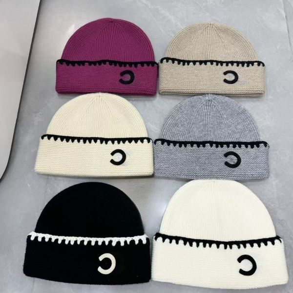 

Designer Beanies Winter Autumn Men and Woman Wool Bonnet Luxury Warm Hats Letter Soft Cashmere Street Fashion Beanie Hats High Quality Christmas Gift, 13#