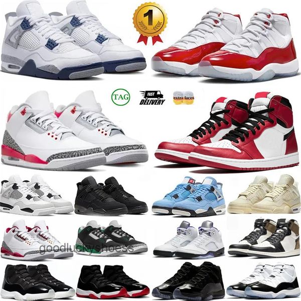

Basketball Shoes 3s 4s 11s 1s men women Military navy Red Thunder Sail Black Cat Infrared Fire red Dark Iris Recer blue Crimson Bliss cherry Cool Grey outdoor sneakers