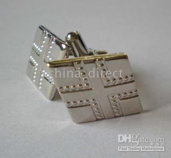 

mens jewelry men's cuff link cufflinks,cuff button 50pairs/lot, Silver