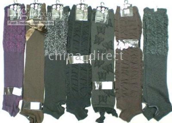 

leg warmers tight leg warmer ladies tights stockings socks stock 30 pairs/lot, Black;white