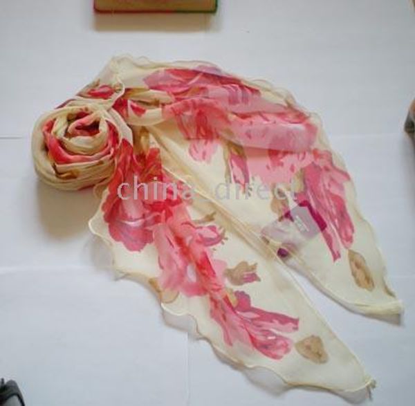

ladies fashion silk girls scarves womens silk scarf scarf 12pcs/lot, Blue;gray