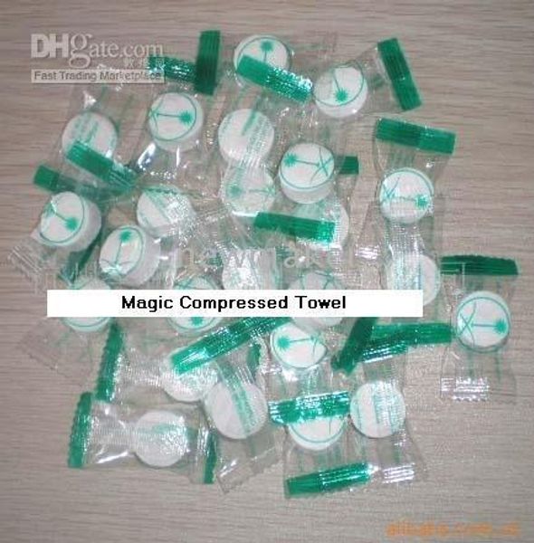

magic tissue compressed candy packing