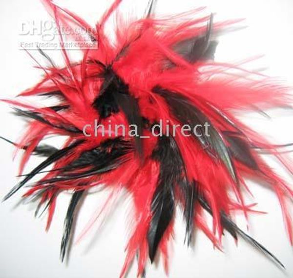 

feather fascinator hair clip feathers pin brooch hair clip hair accessorry 30pcs/lot, Gray